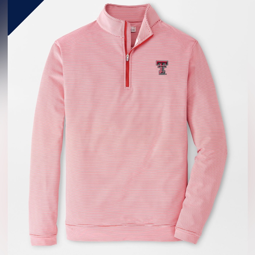 Peter Millar Texas Tech Performance Quarter Zip